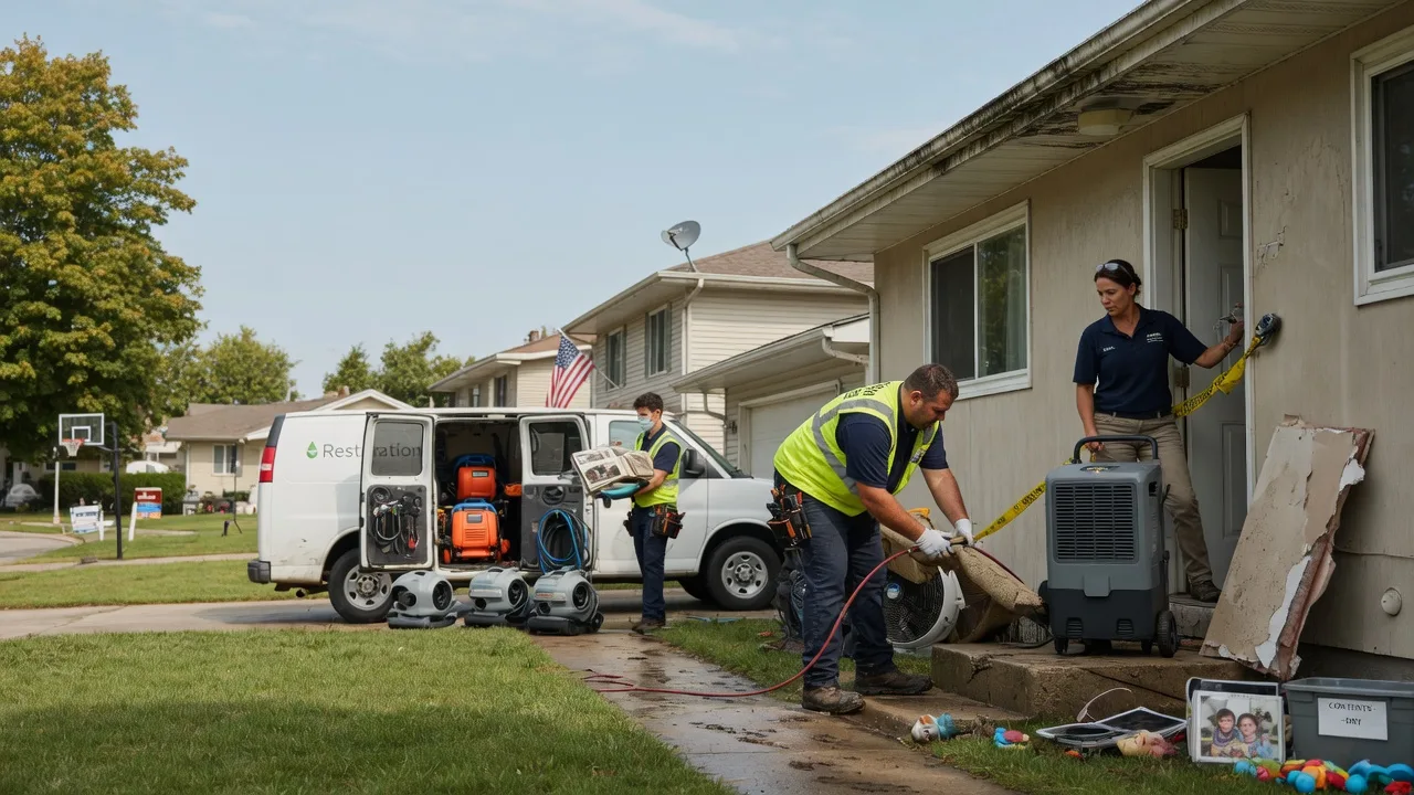 Water Damage Restoration in Palmyra, IL near me